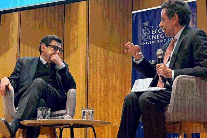 Philippe Aghion, reciente invitado de la FEN, gana el Premio Nobel de Economía 2025 junto a Joel Mokyr y Peter Howitt