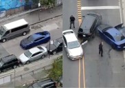 Policía de Nueva York capturó a sospechosos tras una persecución de película en el Bronx