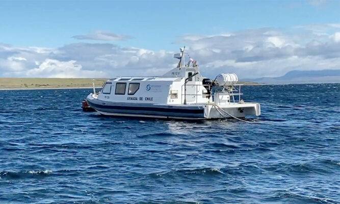 Reintegran al servicio patrullera marítima para fiscalización  pesquera y salvaguarda de la vida humana en aguas del seno Skyring