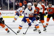 Islanders' Cal Ritchie exits with lower