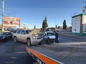 Choque con lesionados provoca caos vial en Avenida Tecnológico