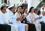 La soberanía se conquista y protege: Sheinbaum en el 204 aniversario de la Armada
