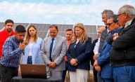 Energía sustentable: Quintela inauguró el primer parque solar fotovoltaico en Chepes