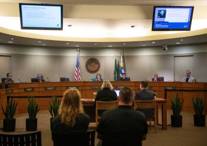 Vancouver City Hall council chambers’ $700,000 revamp to focus on ‘technology, accessibility and inclusivity’
