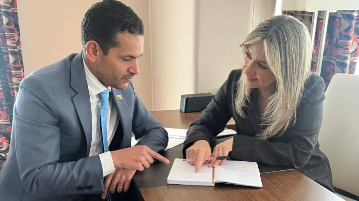 El detalle de una foto que publicó Vicky Dávila en sus redes