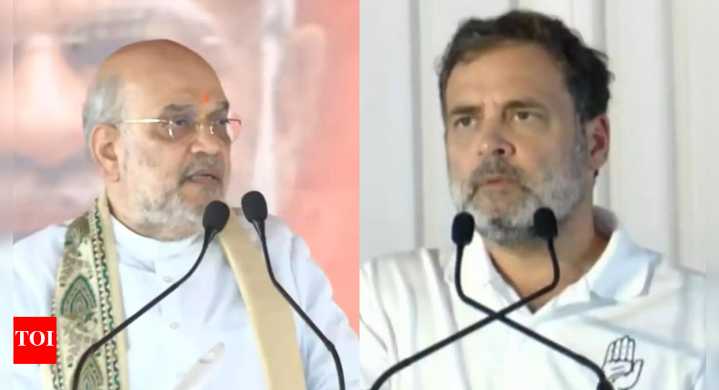 Bihar polls: Amit Shah says Rahul’s 'maternal roots' in Italy; accuses him of 'insulting' Chhathi Maiyya