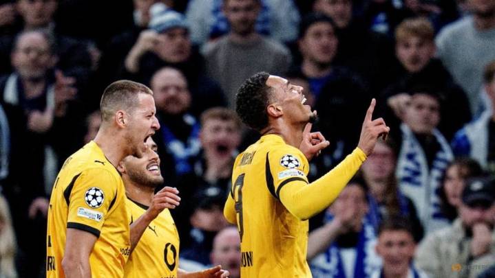 Nmecha double as Dortmund down Copenhagen 4