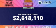 Winning WSNC 2025 Half Pot ticket announced