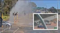 Perth traffic: Truck rollover on Roe Highway and flooding on Leach Highway wreaks havoc on roads