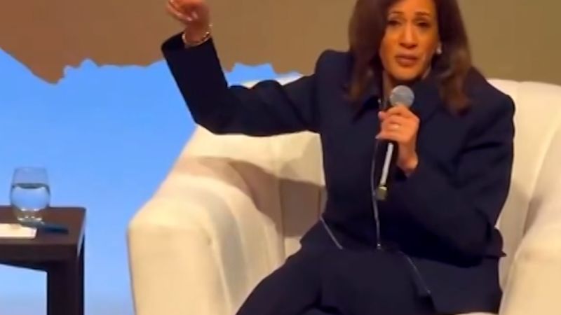 Kamala Harris issues sharp words about political climate