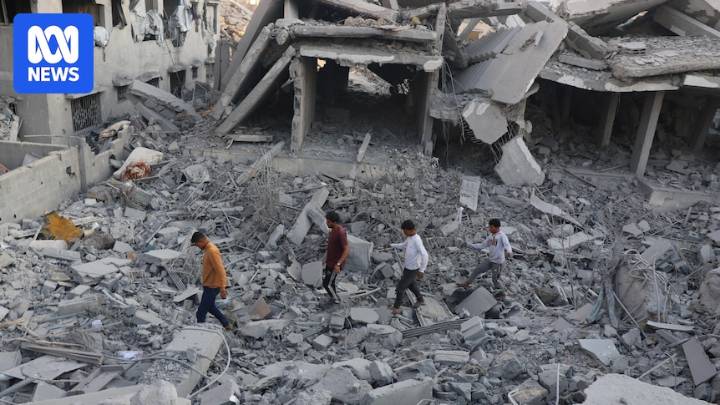 Israeli air strikes kill 104 in Gaza, Trump insists ceasefire will hold