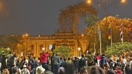 Colectivos sociales marchan en el Cercado de Lima contra el Gobierno y el Congreso