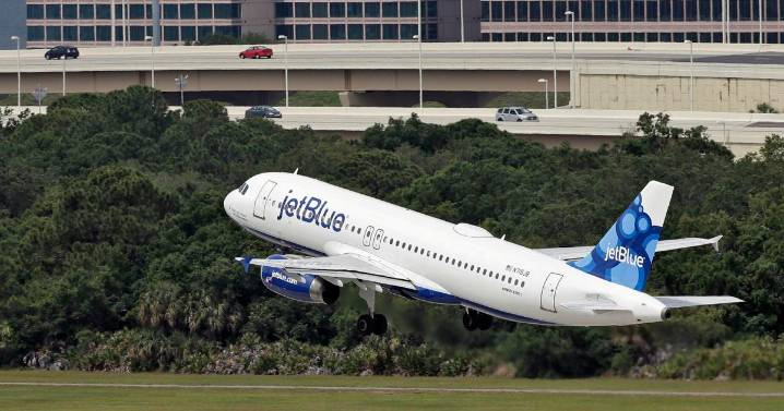 Drop in altitude on JetBlue flight that forced emergency landing injured at least 15, officials say