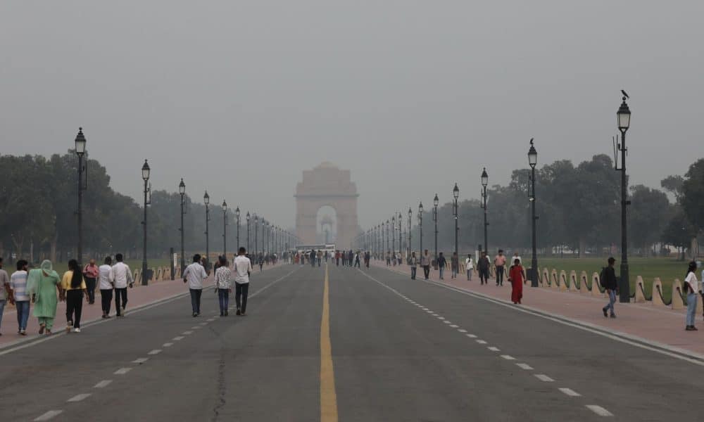 Nueva Delhi utiliza por primera vez “lluvia artificial” para frenar la contaminación