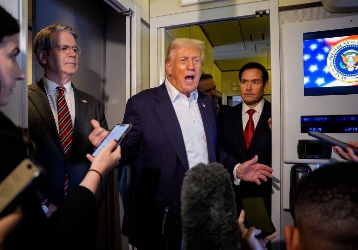 GOP Speaker Johnson pours cold water on Trump talk of 2028 run