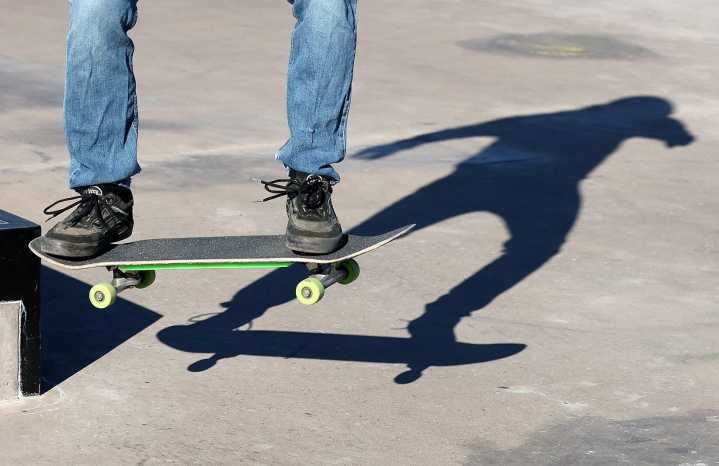 Photos: Longtime skaters ride refurbished skate park in Superior