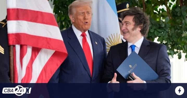 Javier Milei: "Mientras yo sea presidente, tenemos el apoyo de Donald Trump"