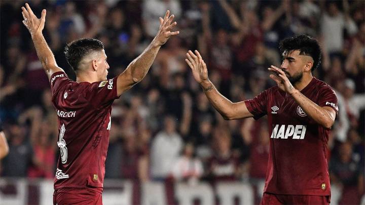Lanús logró un triunfazo ante San Lorenzo y se ilusiona con la clasificación