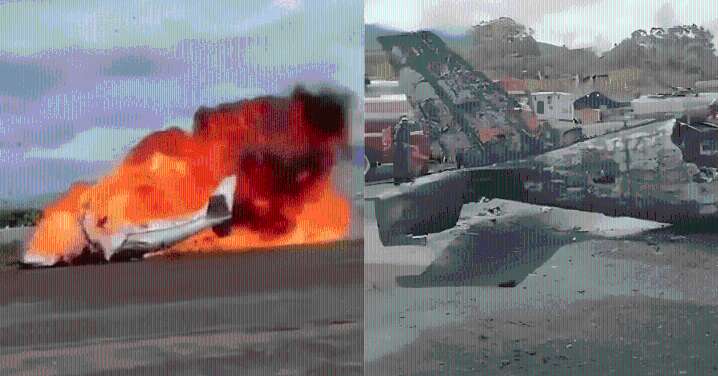 Trágico accidente aéreo en Venezuela: Dos personas fallecen tras despegue fallido de avioneta