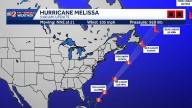 Hurricane Melissa heading toward Bermuda as Category 2 storm