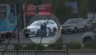 El momento en que motorista habría escapado tras mortal balacera en Ciudad Empresarial