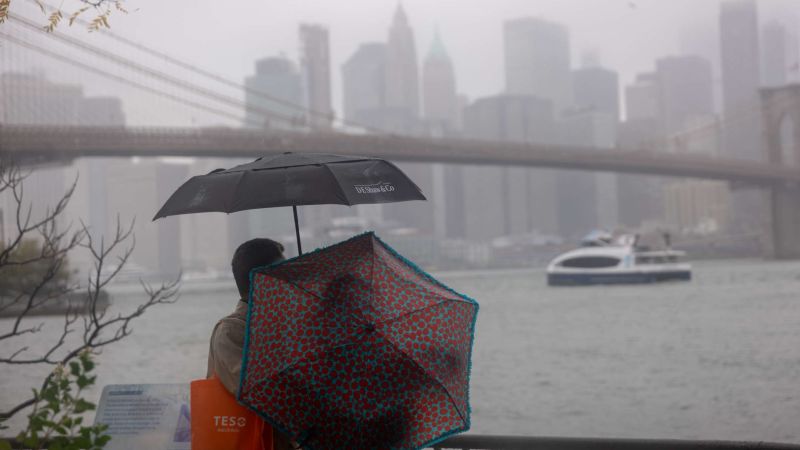 Emergencia por lluvias intensas en varias ciudades del noreste de EE.UU