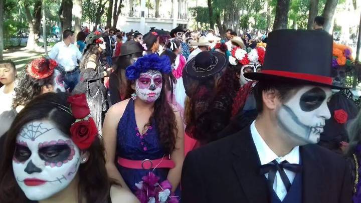 Paseo de Catrinas Celaya 2025: un desfile lleno de color, tradición y alegría