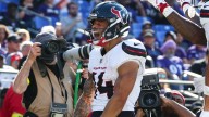 Houston Texans' Jaylin Noel does his best Ray Lewis dance with game out of reach
