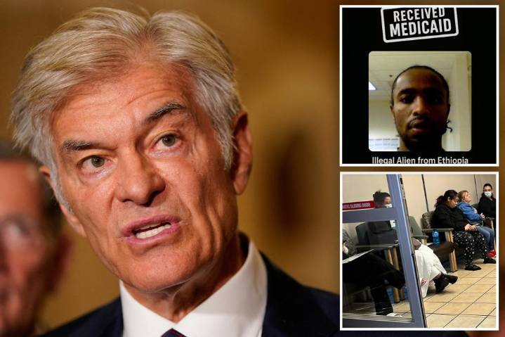 Dr. Oz accuses Dems of 'gaslighting' Americans over Medicaid payments to illegal immigrants