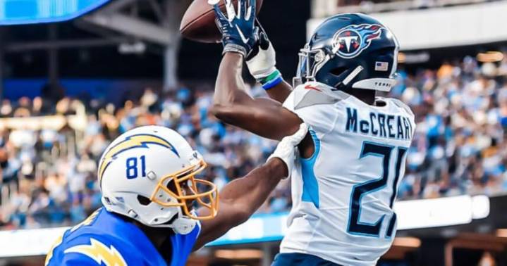 Titans deal cornerback Roger McCreary to Los Angeles Rams for pick