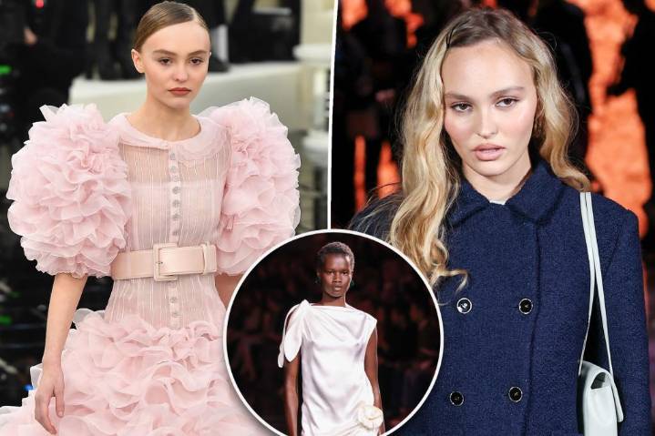Lily-Rose Depp found her future wedding dress at Chanel’s latest runway show