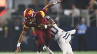 Jayden Daniels’ injury is not significant but his status against the Chiefs is not yet known