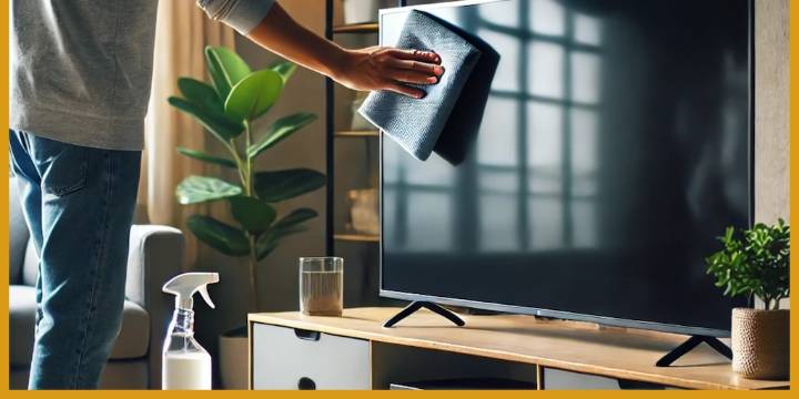 Este es el método sencillo para limpiar la pantalla de tu Smart TV y que luzca como nueva