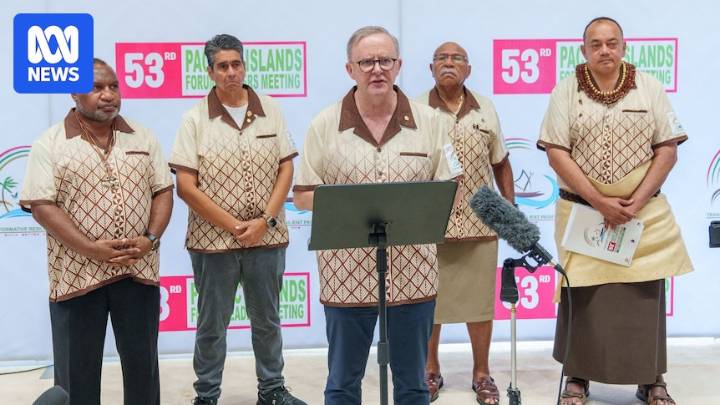 Australia backs Pacific Islands facing China heat over Taiwan