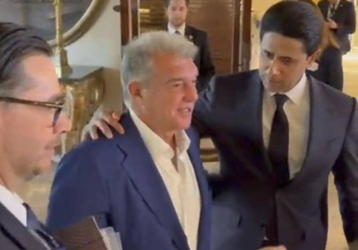 La reconciliación de Laporta con Al-Khelaïfi propina otro golpe a la Superliga