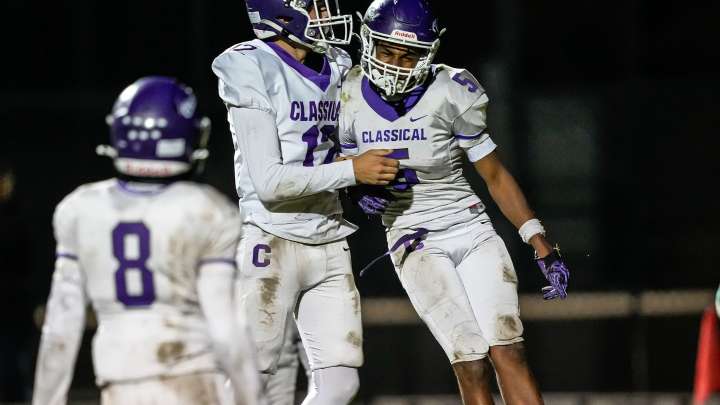 Score from Classical vs. Ponaganset football on Saturday, October 25, 2025