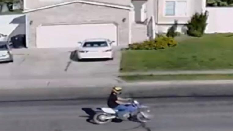 Police searching for man who brandished weapon in Clinton