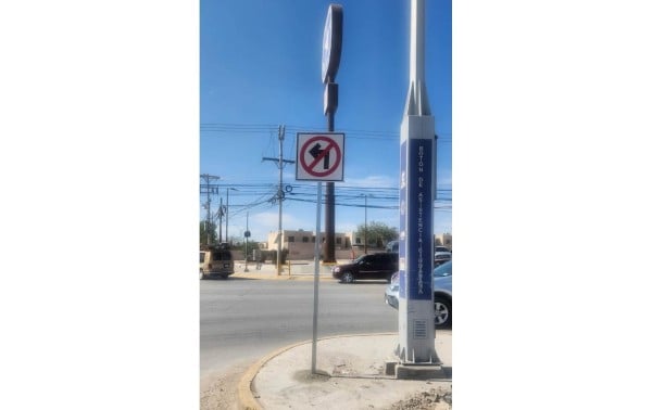 Coloca Seguridad Vial nuevas señalizaciones en Zaragoza y Troncoso