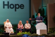 Pope Leo XIV, Arnold Schwarzenegger promote care for the earth at climate conference