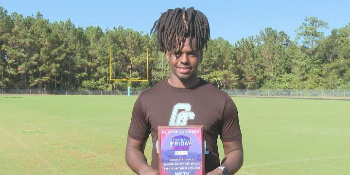 Gadsden County’s Zech Hall wins Play of the Week