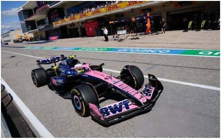 Franco Colapinto mostró un gran ritmo y finalizó P9 en la FP1 del Gran Premio de México