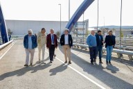 Inaugurada la ampliación del Puente Nuevo sobre el Híjar que reducirá el riesgo de inundaciones en Reinosa