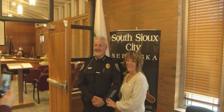 South Sioux City’s City Council says farewell to retiring police chief