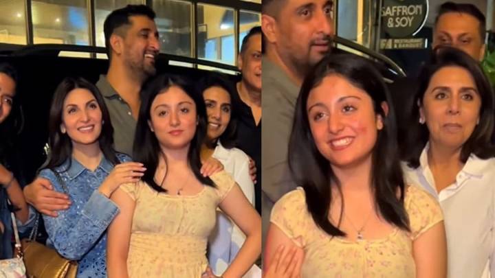 Watch: Neetu Kapoor Had This Much Fun With Daughter Riddhima Kapoor Sahni And ‘Little’ Samara
