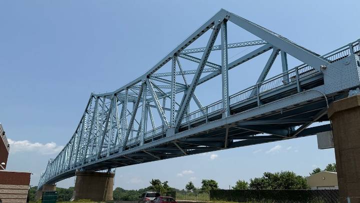 Drivers won't be able to use the 'Blue Bridge' until January