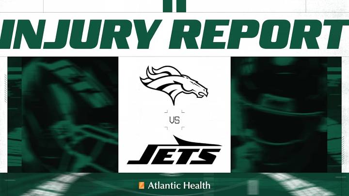 Jets Injury Report | Week 6 vs. Broncos - Wednesday