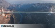China inaugura el puente más alto del mundo y lo convierte en algo más que un paso entre montañas