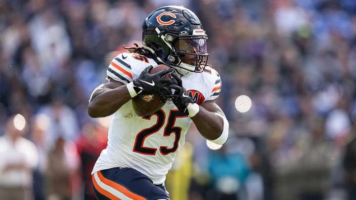 Chicago Bears turn to a rookie to lead run game vs. Bengals with D'Andre Swift out