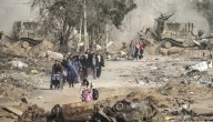 Israeli strikes kill dozens in Gaza as Hamas considers its response to Trump’s peace proposal