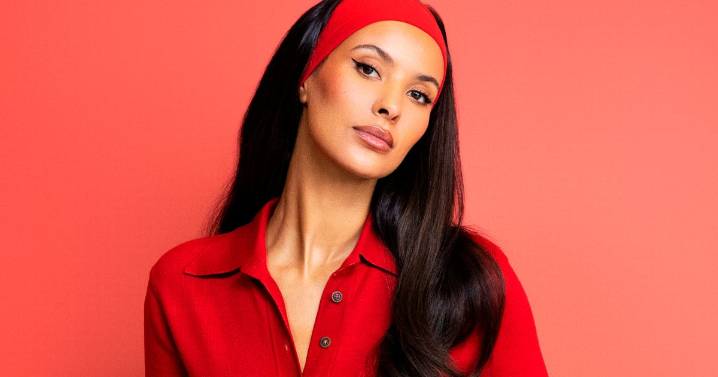 Maya Jama slips curves into red hot figure-hugging ensemble for new campaign
